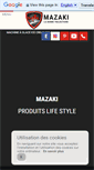 Mobile Screenshot of mazakimotor.com